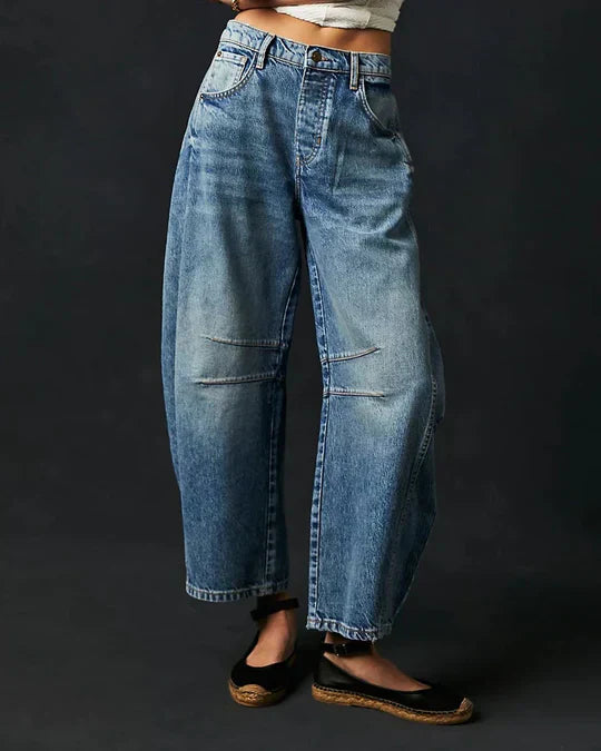 Adeline - Dżinsy skinny damskie ze średnim stanem