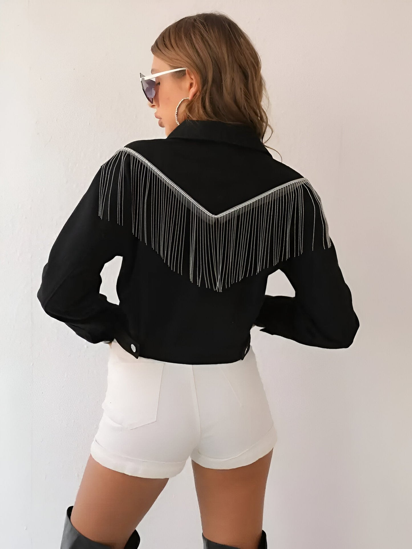 Luise | Stylowy jeansowy płaszcz na festiwa