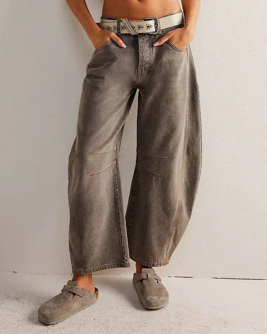 Adeline - Dżinsy skinny damskie ze średnim stanem