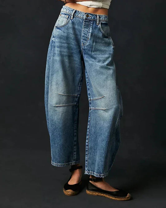 Adeline - Dżinsy skinny damskie ze średnim stanem